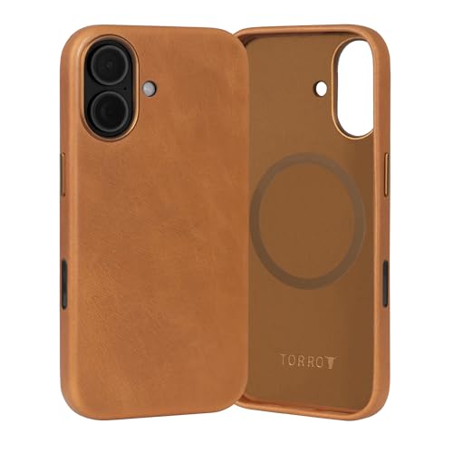 "TORRO" Lederhülle für iPhone (17) Serie 2025 - MagSafe kompatibel