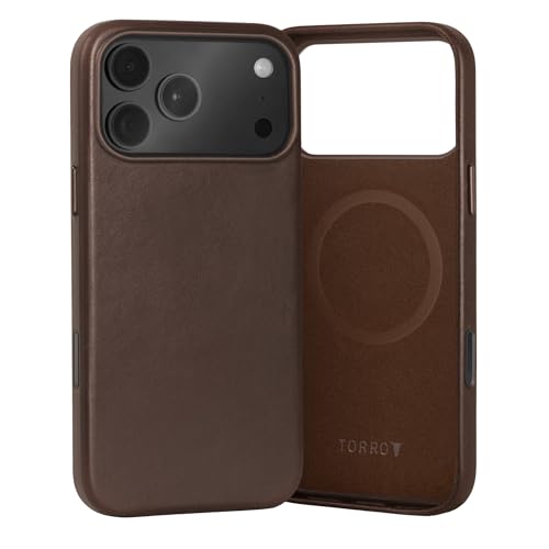 "TORRO" Lederhülle für iPhone (17) Serie 2025 - MagSafe kompatibel