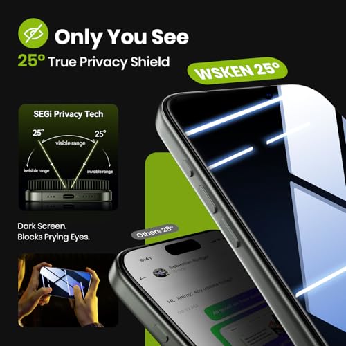 Panzerglas-EcoFrame für Iphone 17 Pro & Pro Max