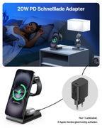 Mag-Safe Ladestation für iPhone, Apple Watch und AirPods