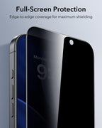 ESR Displayschutz für iPhone serie 14-17; Panzerglas, Eco-Frame