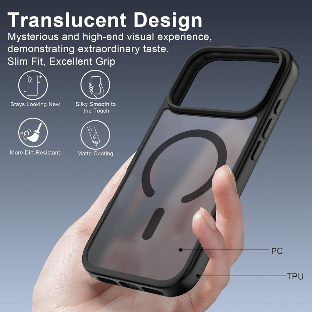 Schutzset für Iphone 17 Pro, Temperaturglas, Displayschutz, Silikon-Schutz-Hülle, Kameraschutz