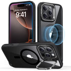 Schutzhülle mit ausklappbarem Ständer für iPhone 16 (Pro, Pro Max, Plus)