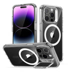 Schutzhülle mit ausklappbarem Ständer für iPhone 16 (Pro, Pro Max, Plus)