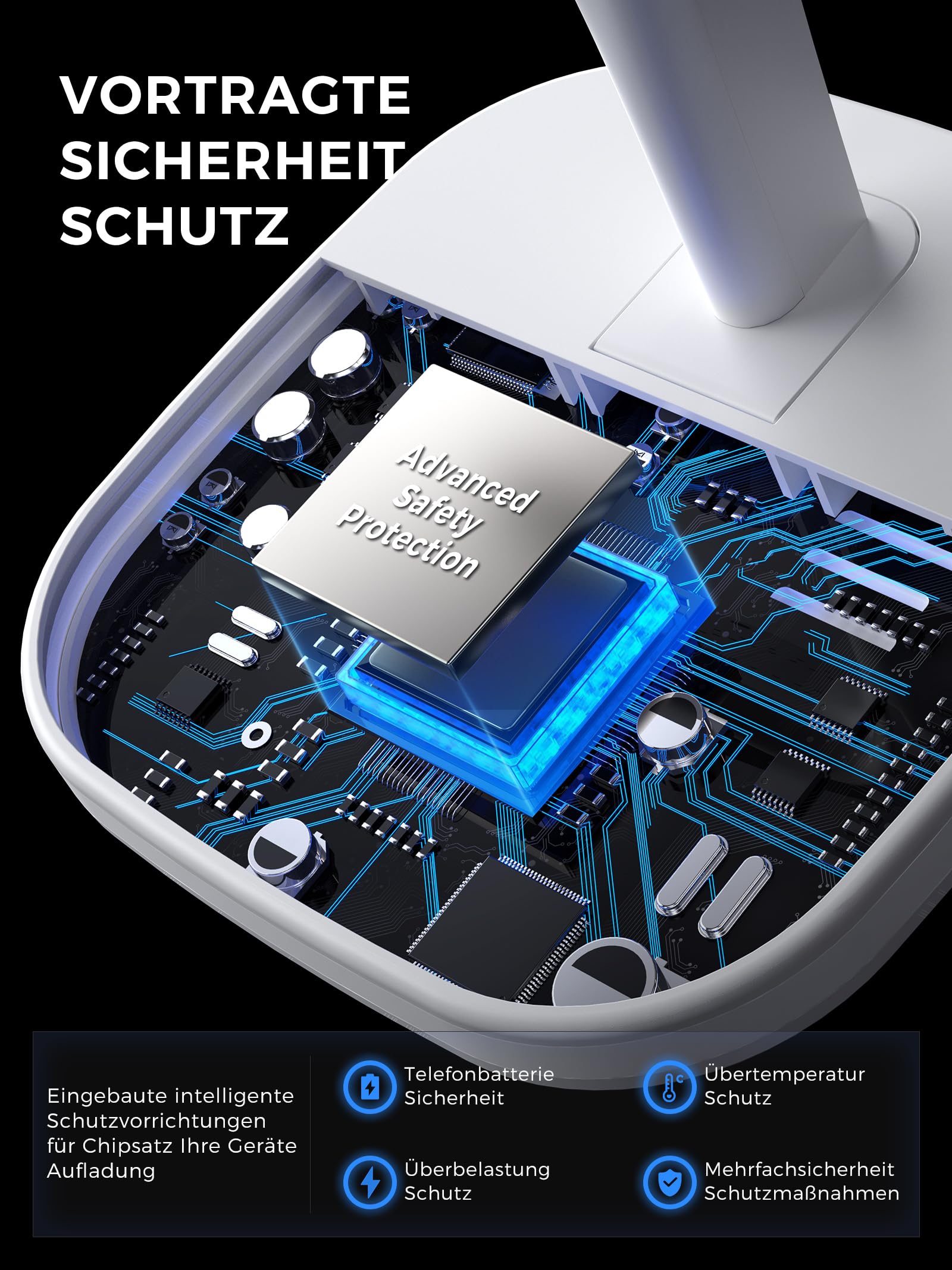 3 in 1 Magsafe Ladestation Pro für iPhone, Apple Watch & AirPods