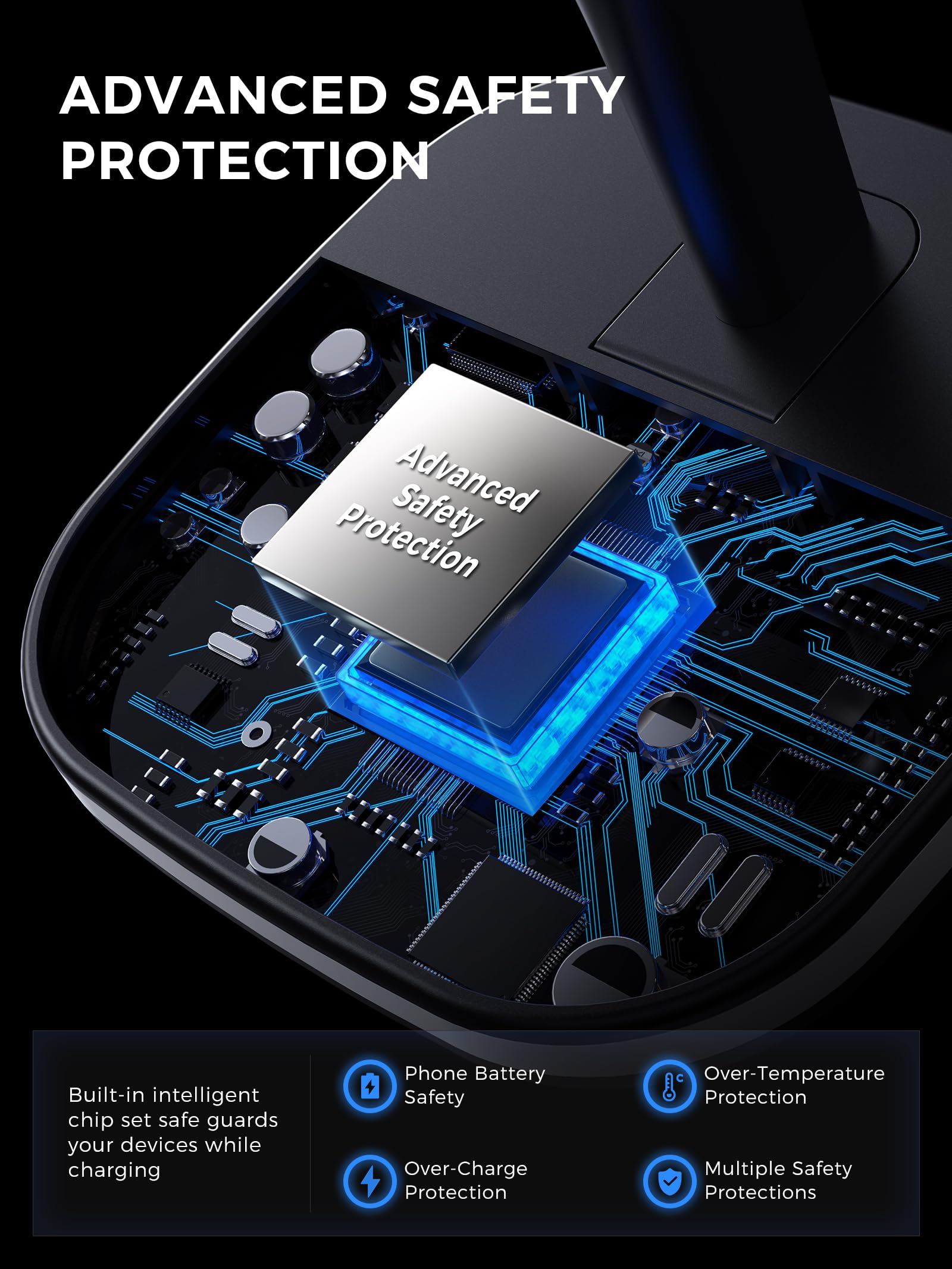 3 in 1 Magsafe Ladestation Pro für iPhone, Apple Watch & AirPods