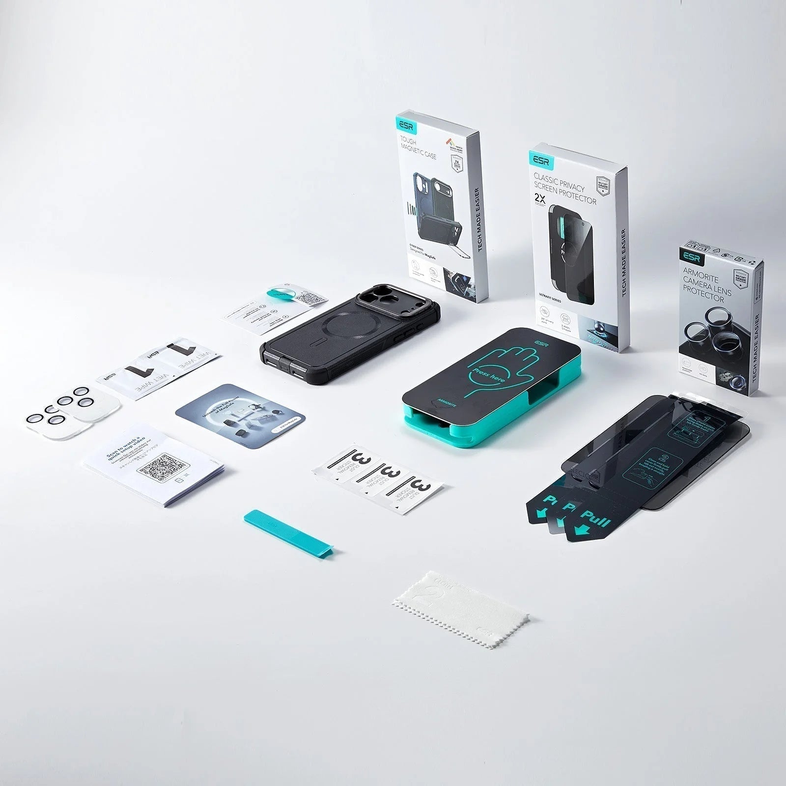 iPhone Spezial Bundle Cyber Tough Magnetic Case